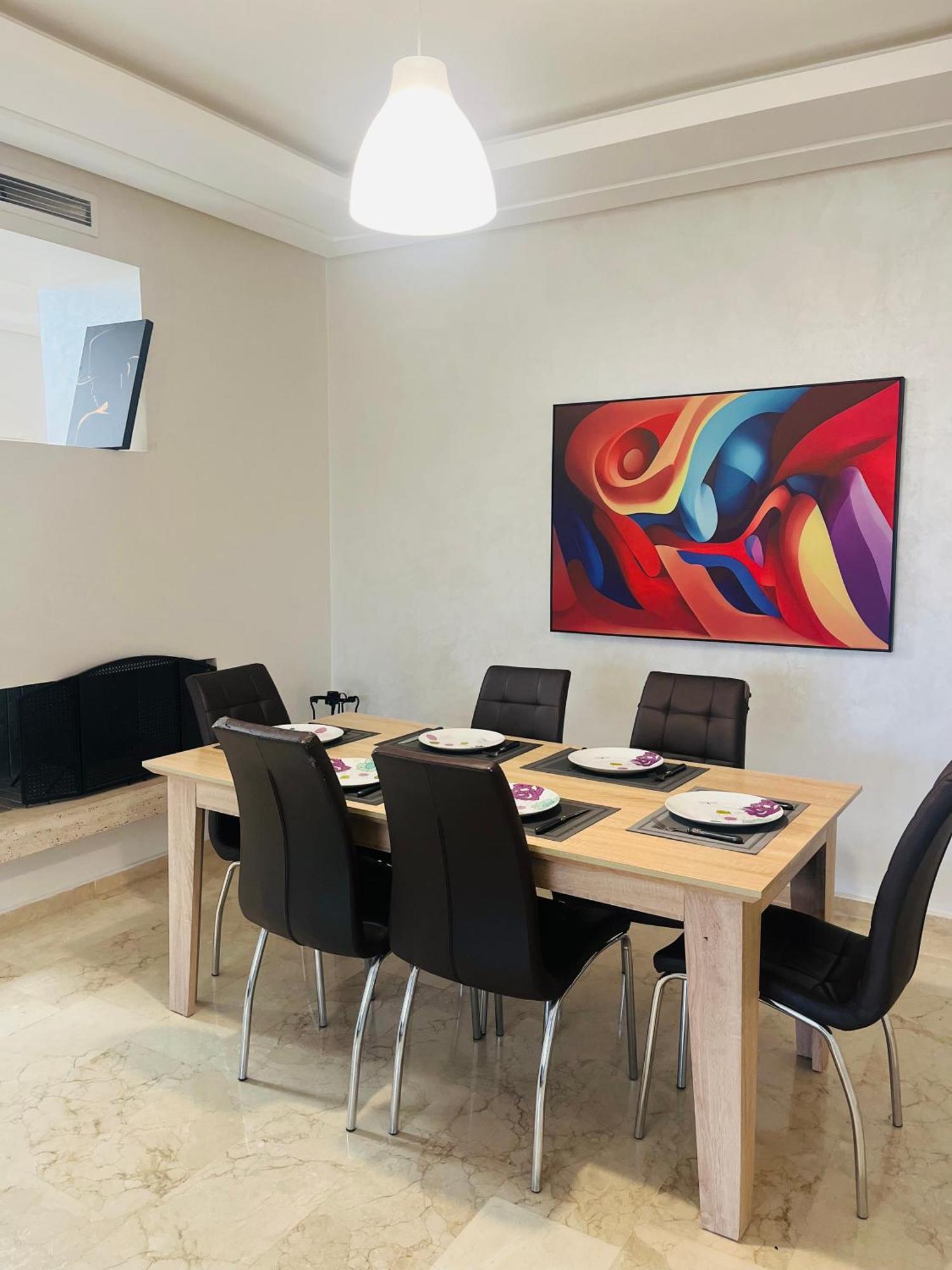 Апартаменты Chic & Cosy Flat Near Airport Lockbox Fast Wifi Nouaceur Экстерьер фото