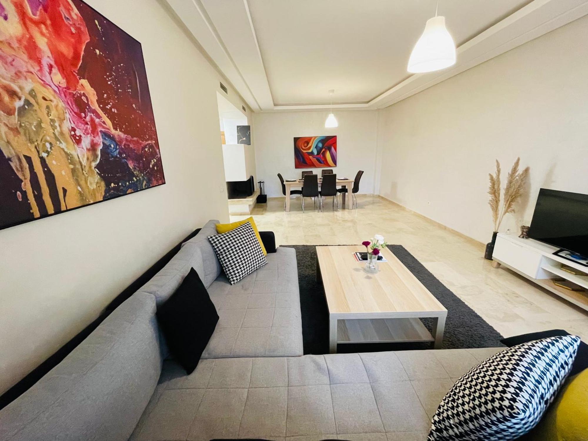 Апартаменты Chic & Cosy Flat Near Airport Lockbox Fast Wifi Nouaceur Экстерьер фото